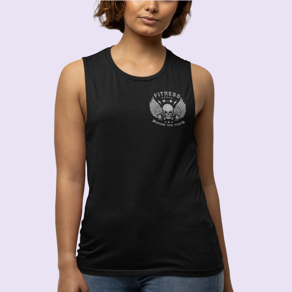 Flexy femmes Fitness Lifestyle: Aesthetic  Muscle Tank