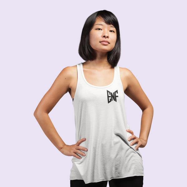 Iron Angel Aesthetic ENF: Flowy Racerback Tank